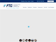 Tablet Screenshot of ftgtechnologies.com